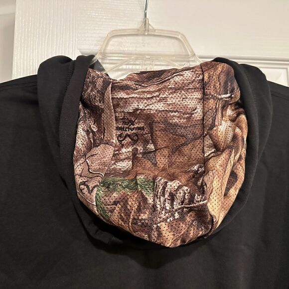 Men's Black/Realtree Camo Arizona Cardinals Decoy Tech Fleece Full-Zip Jacket - Picture 9 of 10